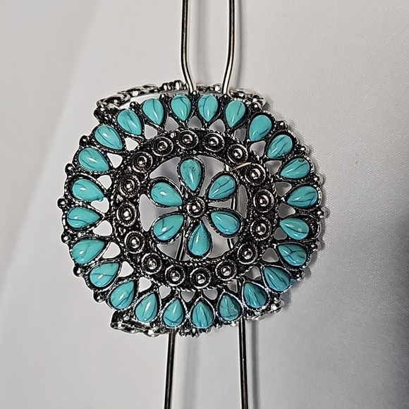 Turquoise Hairstyling Pin - Picture 6 of 8